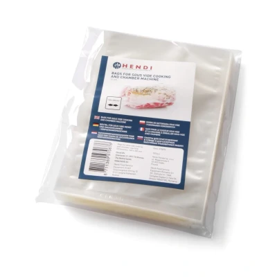 Image of Hendi Vacuum Packaging Bags 16 x 23 cm Pack of 100