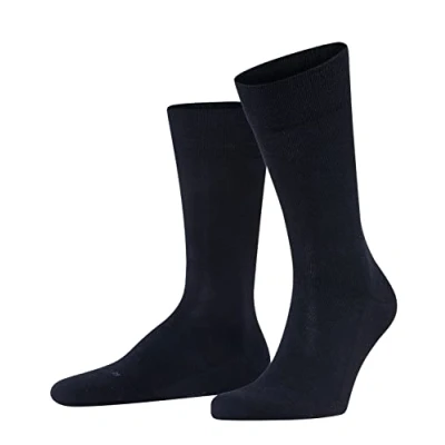 Image of Falke Sensitive London softtop suitable for diabetics Socks, Women&#039;s, Size: 6 8, Dunkelblau