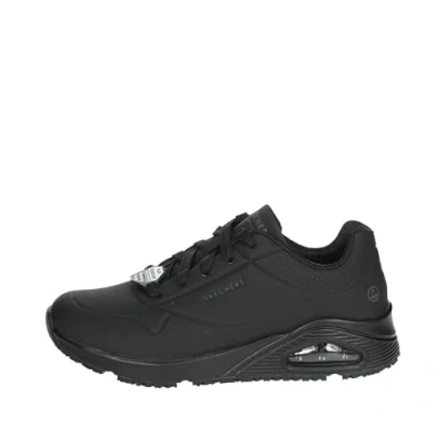 Image of Skechers UNO Trainers, Women&#039;s, Size: 5, Black Pu