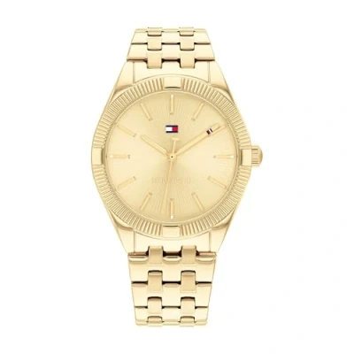Image of Tommy Hilfiger Watch goldcoloured, Women&#039;s, Size: One Size, Gold coloured