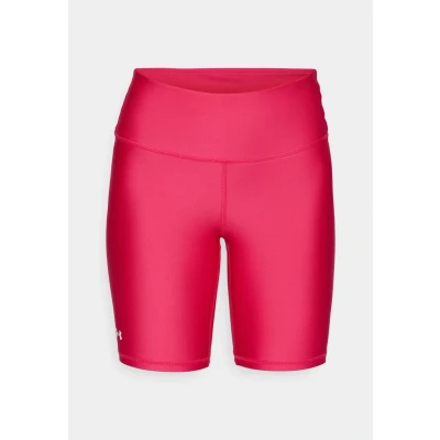 Image of Under Armour TECH BIKE Short Leggings, Women&#039;s, Size: XS, Shaded fuchsia/white
