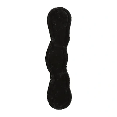Image of Kentucky Horsewear Fur Cover for Anatomical Short Strap, Size: 70, Colour: Black
