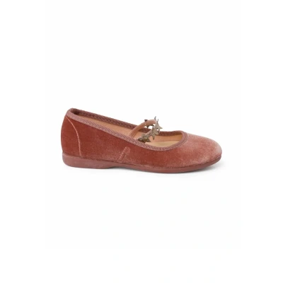 Image of Pisamonas Merceditas Estrellitas Ankle strap ballet pumps for kids, Size: 1, Maquillaje Textile