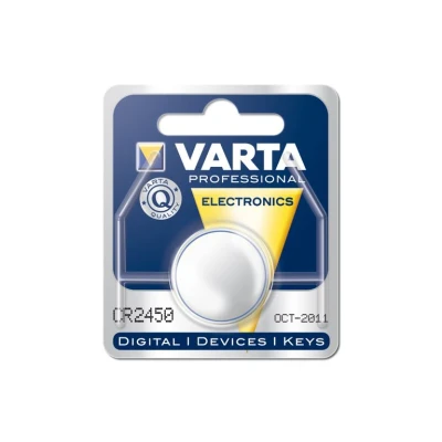 Image of Varta lithium battery cr2450 + irb! 6450101401