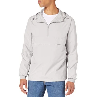 Image of Urban Classics Basic Windbreaker, Men&#039;s, Size: Large, Lightasphalt