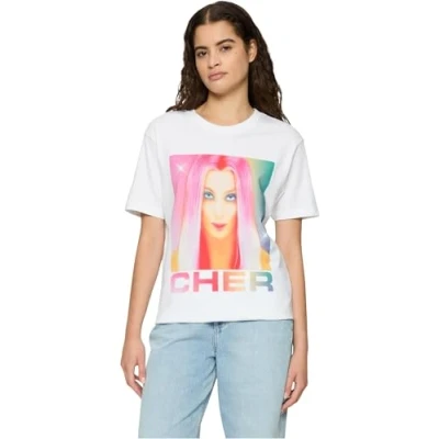 Image of MERCHCODE Women&#039;s T Shirt, White, XXL