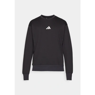 Image of adidas Sportswear Essentials FEEL COZY Sweatshirt, Men&#039;s, Size: XXL, Black/white