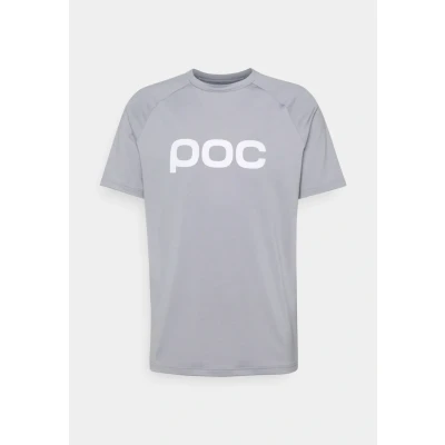Image of POC Reform Enduro TEE Print Tshirt, Men&#039;s, Size: Small, Alloy grey