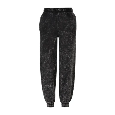 Image of Urban Classics Towel Washed Tracksuit bottoms, Women&#039;s, Size: 3XL, Black