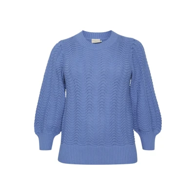 Image of Kaffe Curve Jumper, Women&#039;s, Size: 22/24, Ultramarine