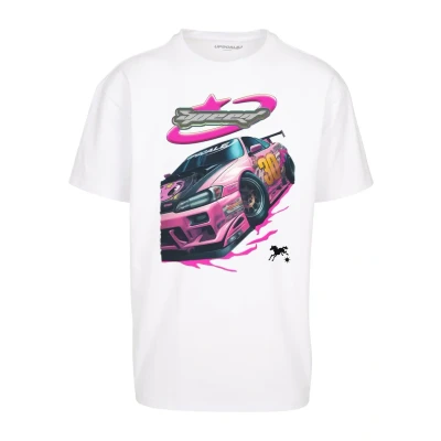 Image of Upscale by Mister Tee Speed Heavy Print Tshirt, Men&#039;s, Size: 4XL, White