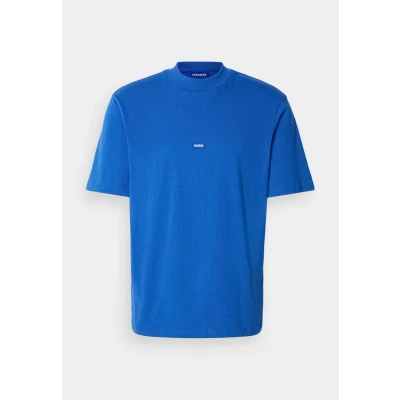 Image of HUGO Nieros Basic Tshirt, Men&#039;s, Size: Small, Open blue