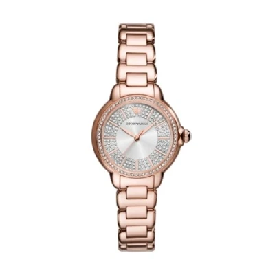 Image of Emporio Armani MIA Watch Rose goldcoloured, Women&#039;s, Size: One Size, gold coloured