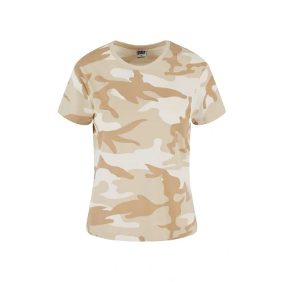 Image of Urban Classics Regular Print Tshirt, Women&#039;s, Size: 3XL, Simplesandcamo