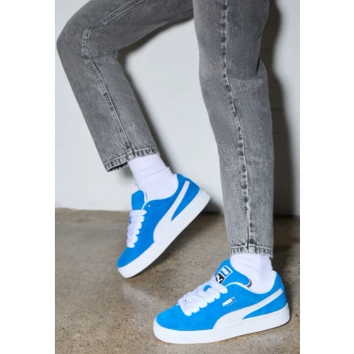 Image of Puma Suede XL Unisex Skate shoes, Size: 3.5, Team royal/white
