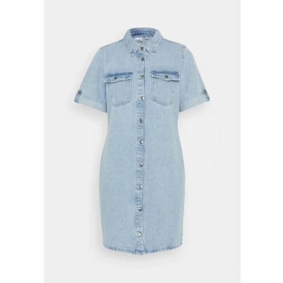 Image of Vero Moda Vmjennie NOOS denim dress, Women&#039;s, Size: XS, Light blue