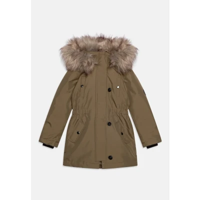 Image of ONLY Girl&#039;s Kogiris OTW Noos Fur Parka, Aloe, 14 Years
