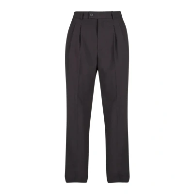 Image of Urban Classics Double Pleated Pants Trousers, Men&#039;s, Size: 40, Black