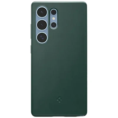 Image of Spigen Thin Fit PC Back Cover Green Samsung Galaxy S25 Ultra