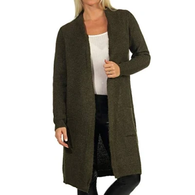 Image of ONLY Onljade LS NOOS Cardigan, Women&#039;s, Size: Small, Khaki
