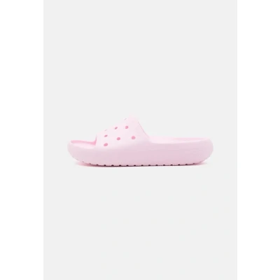 Image of Crocs Classic Slide Unisex Pool slides, Size: M7/W8, Pink milk Synthetics