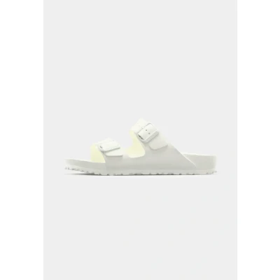 Image of Birkenstock Arizona EVA Narrow Pool slides, Size: 5.5, White Synthetics