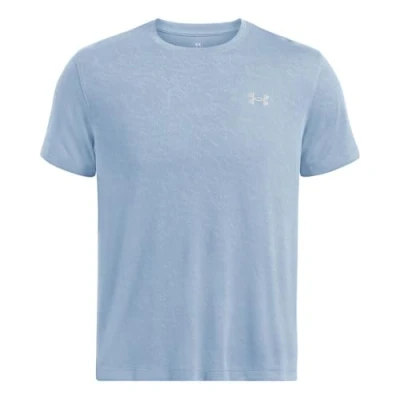 Image of Under Armour Launch CAMO Sports Tshirt, Men&#039;s, Size: Small, Stream
