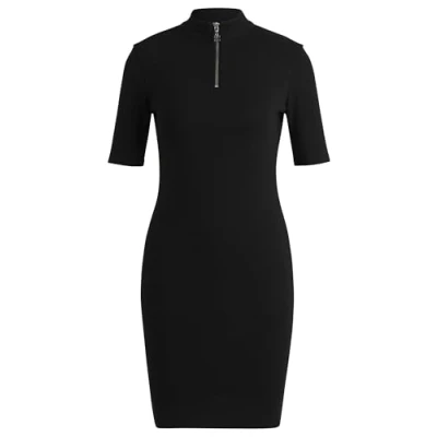Image of HUGO Nasiia Shift dress, Women&#039;s, Size: Small, Black