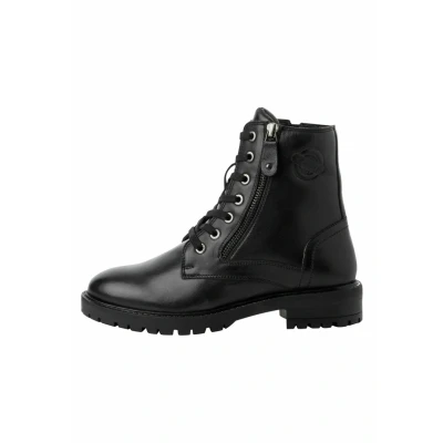 Image of s.Oliver Ankle boots, Women&#039;s, Size: 3, Black Leather