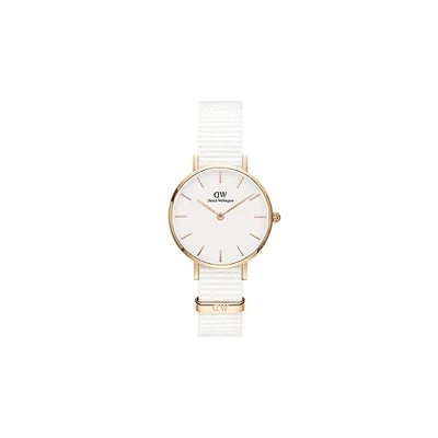 Image of Daniel Wellington Petite Dover 28MM Watch, Women&#039;s, Size: 28, Eggshell white