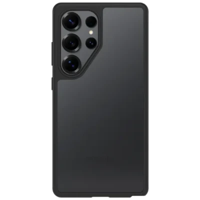 Image of OtterBox React Plastic Back Cover Black/Transparent Samsung Galaxy S25 Ultra