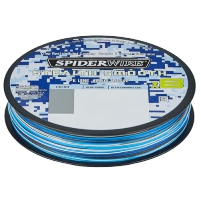 Image of Spiderwire Stealth Smooth 8 Blue Camo 0,19mm (300m) Braided fishing line
