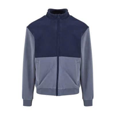 Image of Urban Classics Fleece jacket, Men&#039;s, Size: 3XL, Navy cloudsky