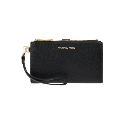 Image of Michael Kors JET SET Wristlet Wallet, Women&#039;s, Size: One Size, Black