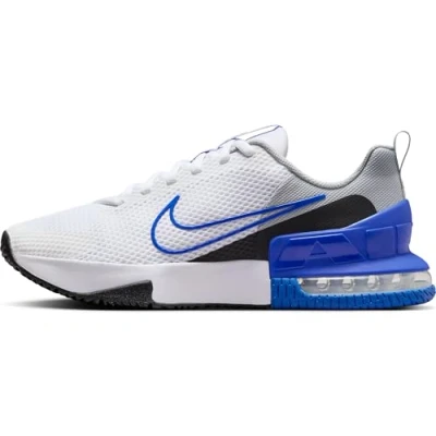 Image of Nike Performance AIR MAX Alpha 6 Trainers, Men&#039;s, Size: 7, White/hyper royal/smoke grey/black shoes