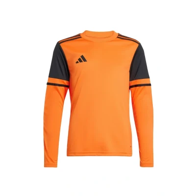 Image of adidas Performance SQUADRA25 Long sleeved top Semi impact orange black for kids, Size: 9 10y,