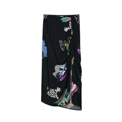 Image of Desigual Aline skirt, Women&#039;s, Size: Small, Black