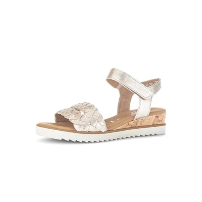 Image of Gabor Womens Wedge Sandals Ladies Sandals, Shell 89, 38 EU