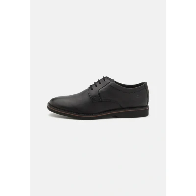 Image of Clarks Atticus LACE Laceups, Men&#039;s, Size: 8, Black Leather