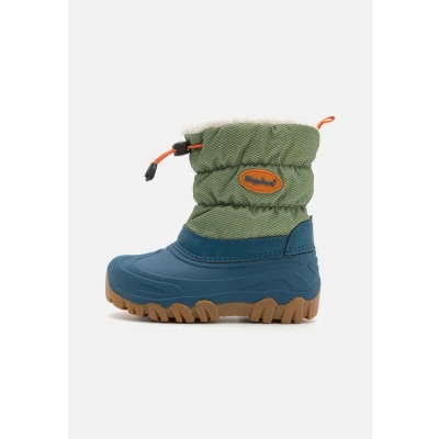 Image of Playshoes Unisex Winter boots for kids, Size: 4K, Petrol Textile/synthetics