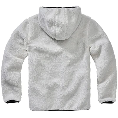 Image of Brandit Fleece jumper, Men&#039;s, Size: 3XL, White