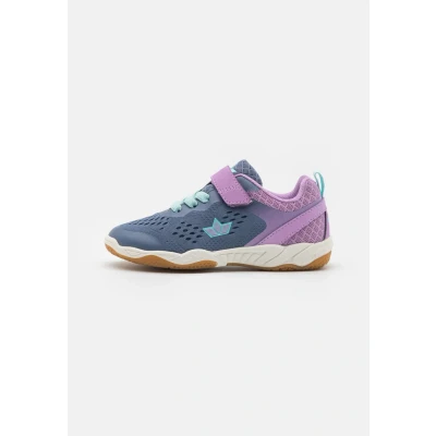 Image of LICO KEY Trainers for kids, Size: 1.5, Grey/violet/turquoise shoes