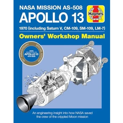 Image of Apollo 13 Manual 50th Anniversary Edition: 1970 (including Saturn V, CM 109, SM LM 7)
