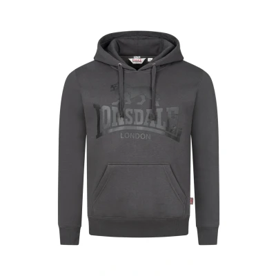 Image of Lonsdale Hoodie, Men&#039;s, Size: Large, Anthracite black