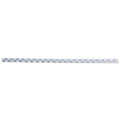 Image of GBC CombBind Binding Combs, 8 mm, 45 Sheet Capacity, A4, 21 Ring, White, Pack of 100, 4028194