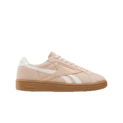 Image of Reebok Classic CLUB C Grounds UK Trainers, Women&#039;s, Size: 6, Washedclay/chalk/gum Suede