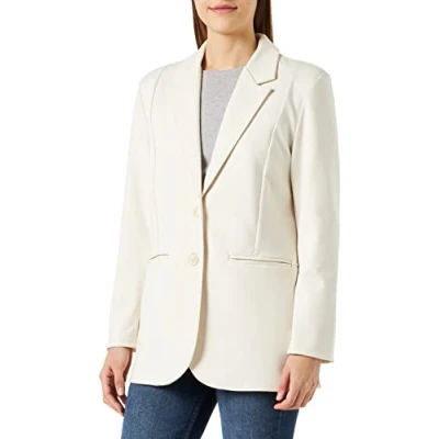 Image of ICHI Ihkate SUS Oversize BL Blazer, Women&#039;s, Size: Small, Birch