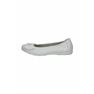 Image of Caprice Ballet pumps, Women&#039;s, Size: 6.5, White deer Leather