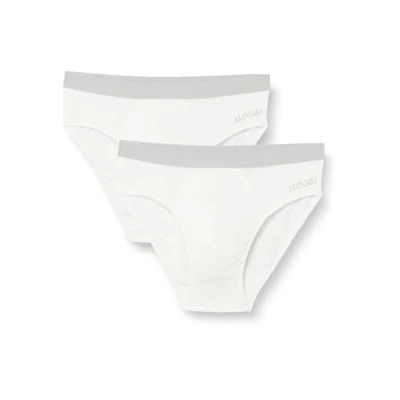 Image of Sloggi MEN GO Brief 2 PACK Briefs, Men&#039;s, Size: Medium, White