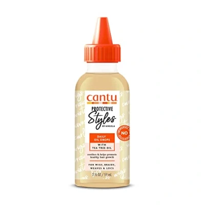 Image of Cantu Protective Styles Daily Oil Drops with Tea Tree 59ml